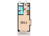 フレスカ北本町 1Kの間取り