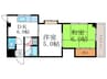 サイラムハイム 2DKの間取り