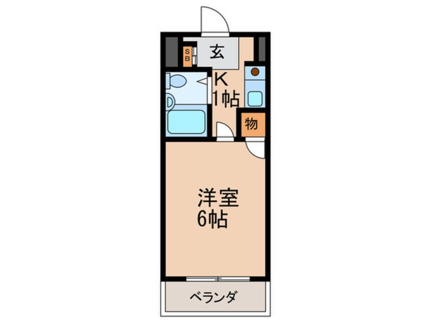 間取図 ピアライフ御園