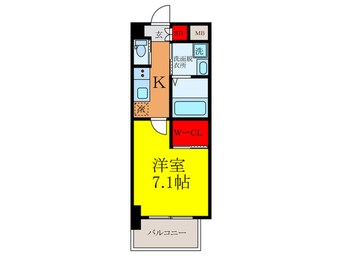 間取図 クローバー・グランツ江坂南