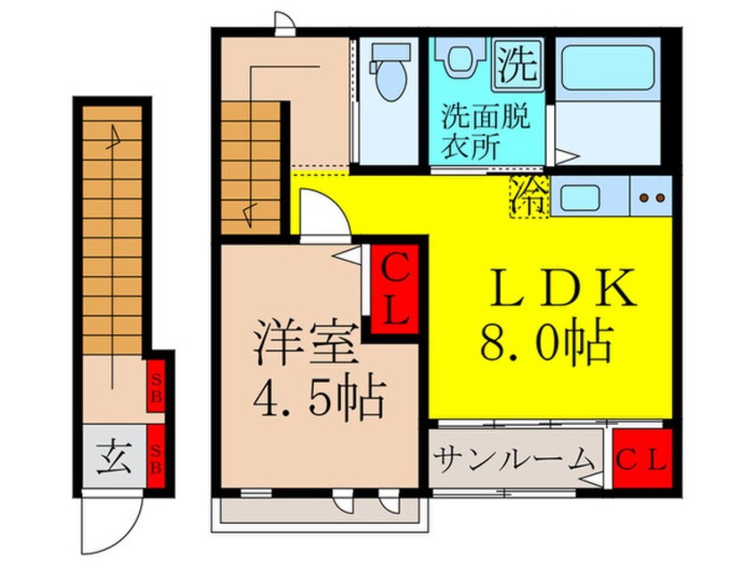 間取図 Ｐｌａｃｉｄｅ