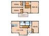 栗東綣8丁目貸家 4LDKの間取り
