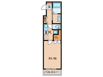 間取図 パロス月見山サウスヒル