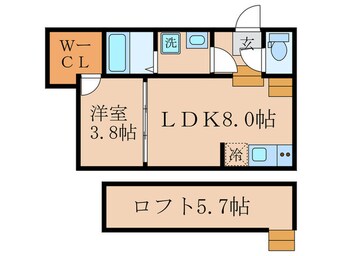 間取図 シティテラス淀