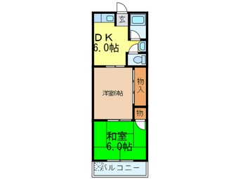 間取図 野中マンション