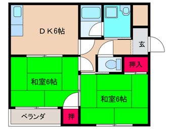 間取図 コーセー5番館