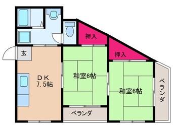 間取図 コーセー5番館