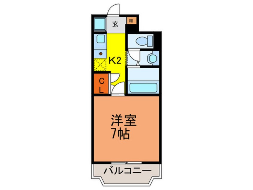 間取図 アッシュ宝塚