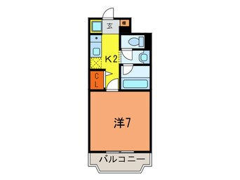 間取図 アッシュ宝塚