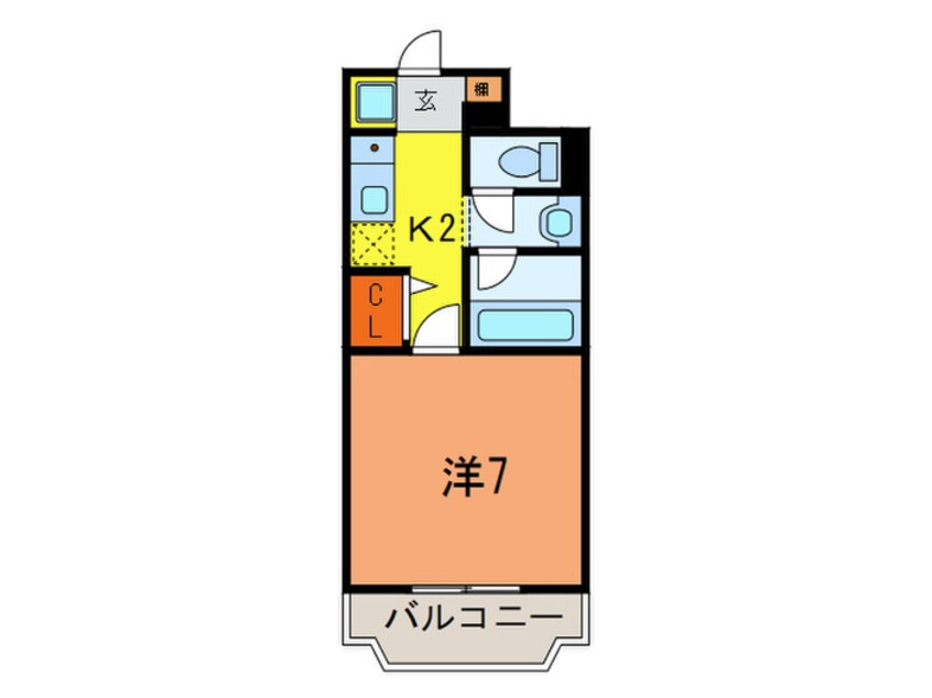 間取図 アッシュ宝塚