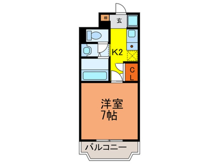 間取図 アッシュ宝塚