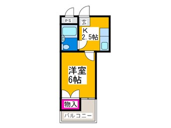 間取図 シャトーリヨン