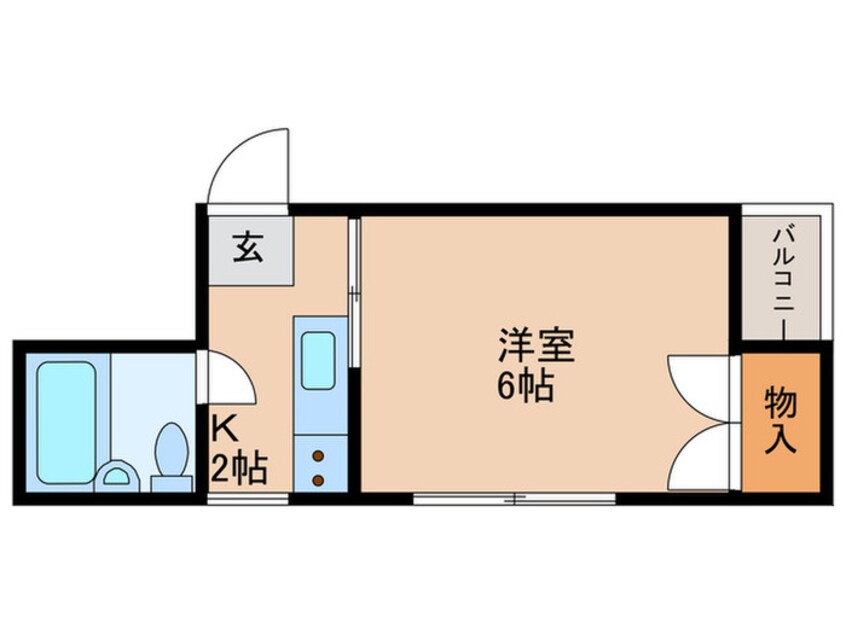 間取図 シャトーリヨン