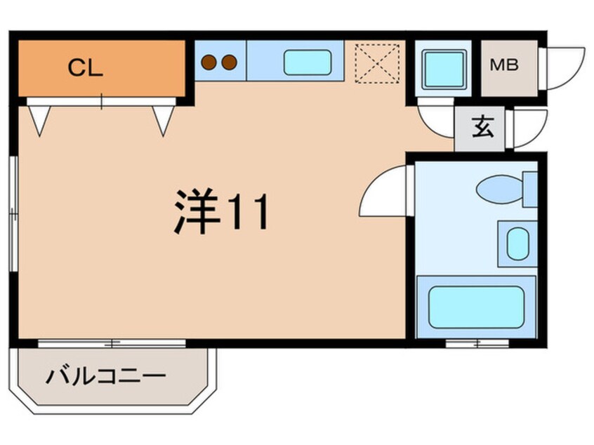 間取図 Ｋ－ＨＡＵＳ