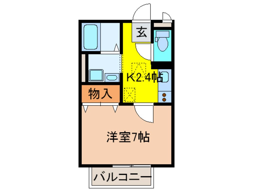 間取図 ルピナスＣ棟