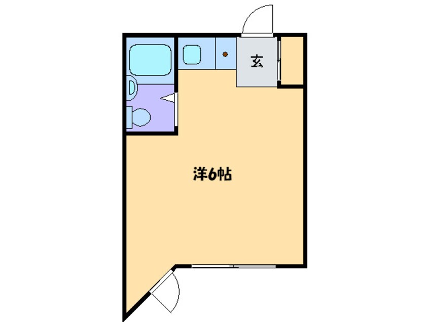 間取図 ＣＴ国際弁天町