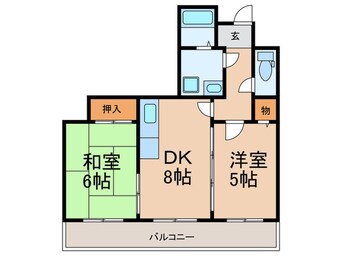 間取図 インテリアハシモトビル(1F－5F)