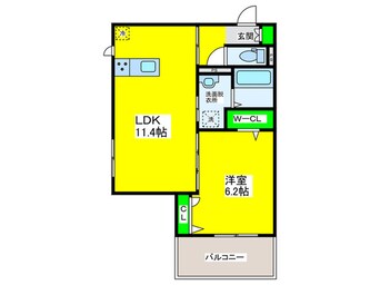 間取図 パサログランデ中安井