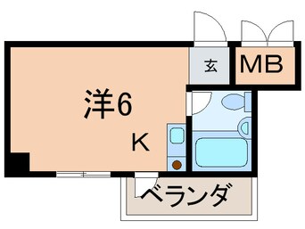 間取図 松崎マンション立花町