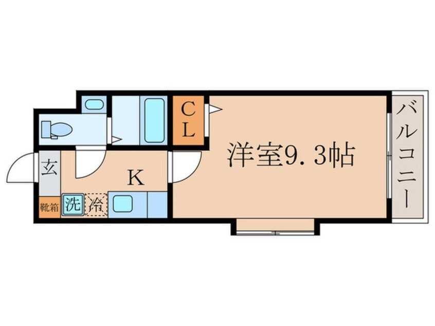 間取図 メゾン・ポジティブ