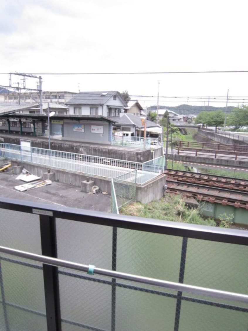 室内からの展望 ソレイユ岩倉駅前