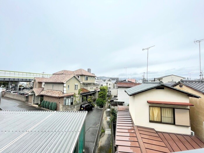 室内からの展望 マンション竹田