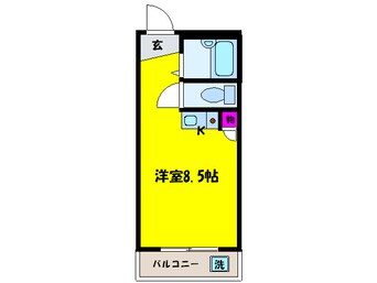 間取図 グランセオ泉佐野