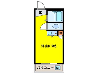 間取図 グランセオ泉佐野