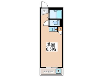 間取図 グランセオ泉佐野