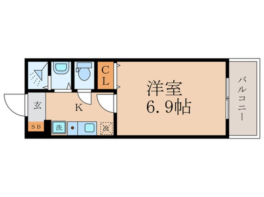 間取図 四条敷島ビル