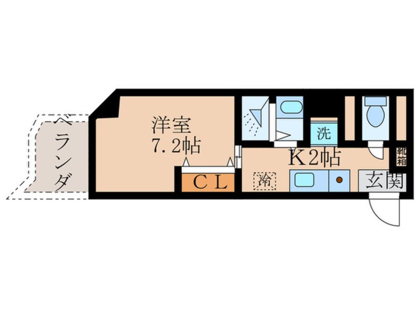 間取図 四条敷島ビル