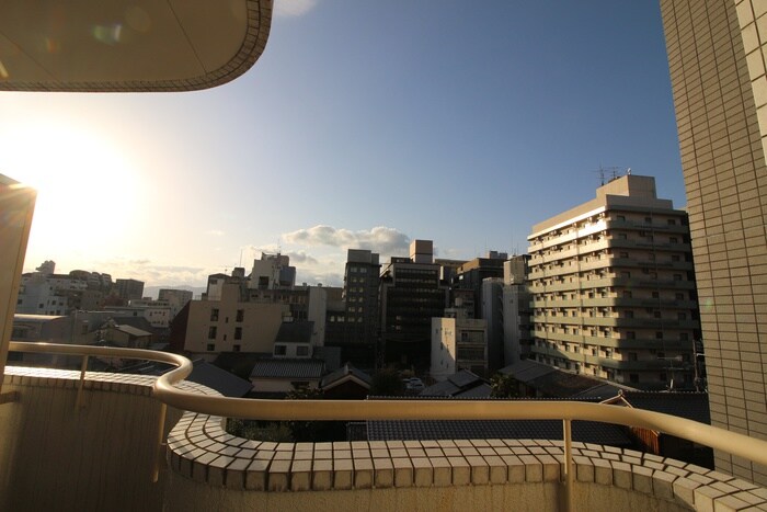 室内からの展望 四条敷島ビル