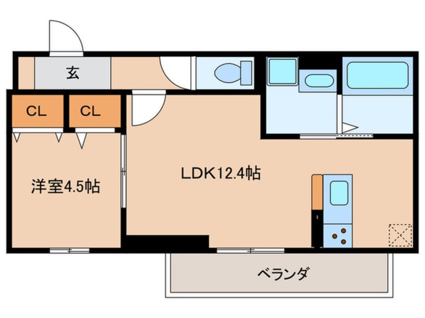 間取図 アリア西矢倉