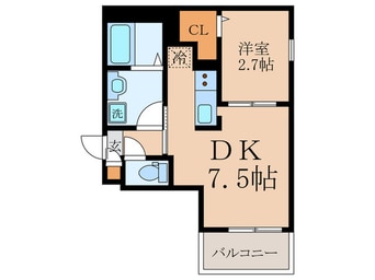 間取図 R-smart椥辻