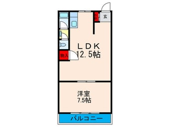 間取図 マンション花園