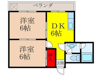 間取図 メゾン神田