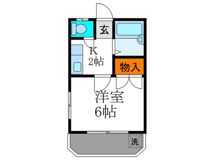 間取図 鴨東ハイツ