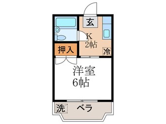 間取図 鴨東ハイツ
