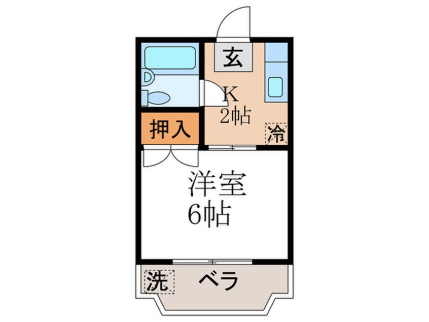 間取図 鴨東ハイツ