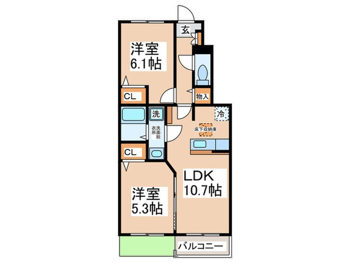 間取り図 プチ　シャ