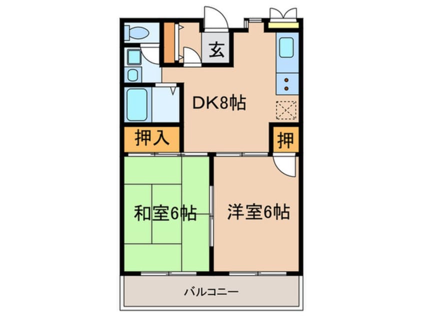 間取図 エクセル本町