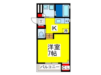 間取図 Luxe浜寺Ｂ棟