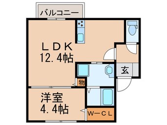 間取図 La Porte