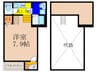 コンフォートハウスMio 1Rの間取り