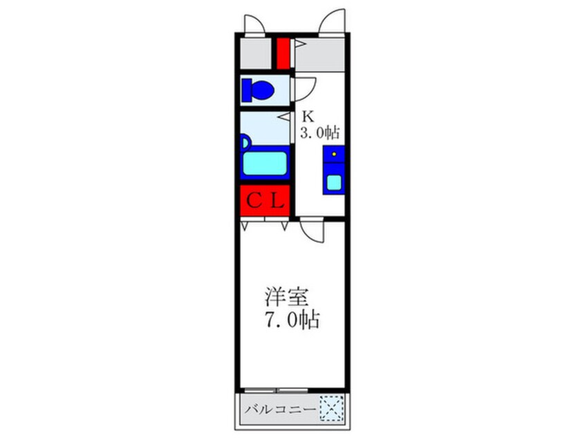 間取図 ウィン蛍池