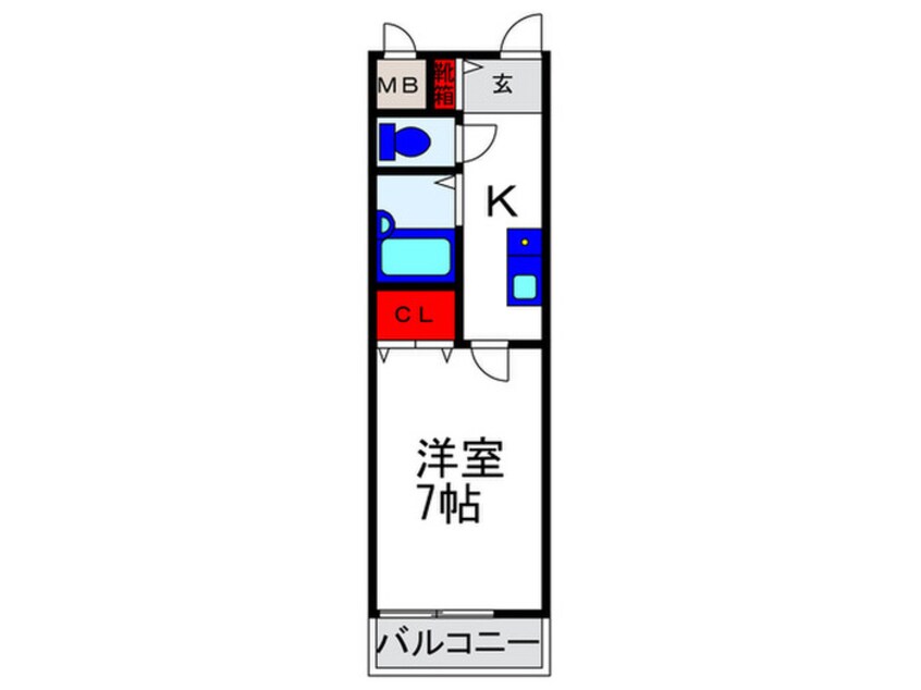 間取図 ウィン蛍池