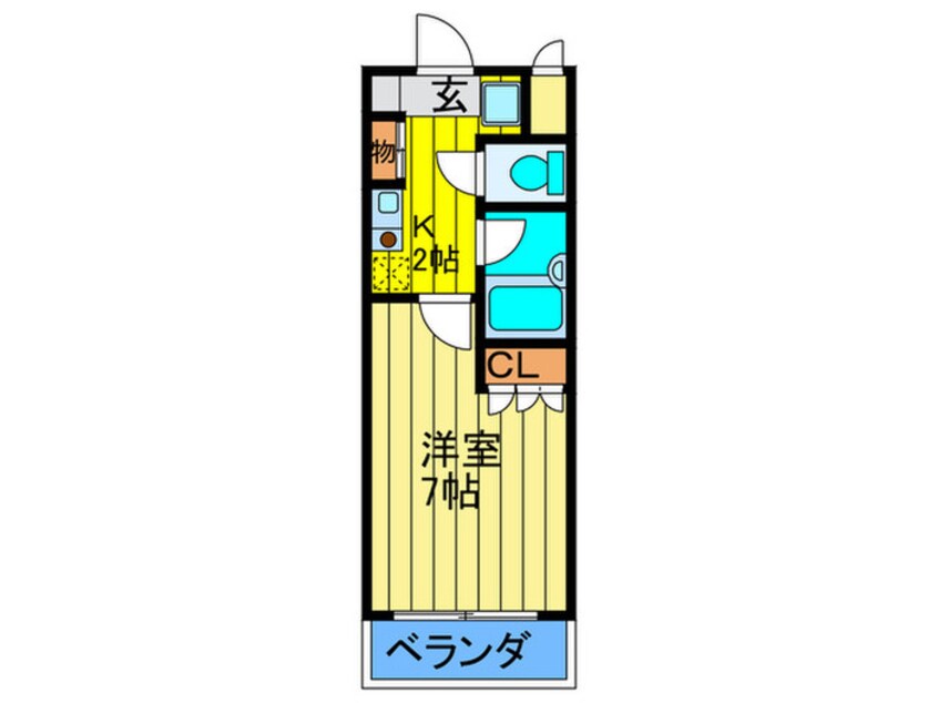 間取図 ソルテーラ旭