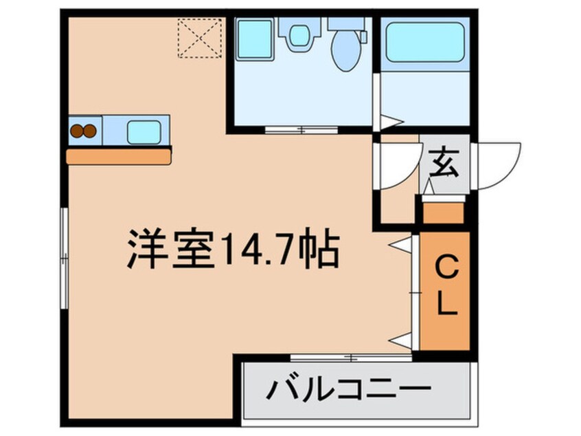 間取図 スカイフィ－ルドＣ棟