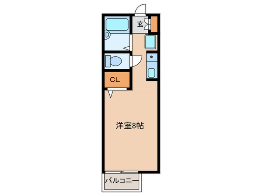 間取図 セジュール宝泉