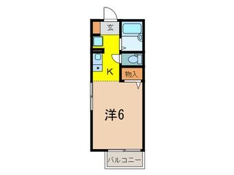 間取図 セジュール宝泉